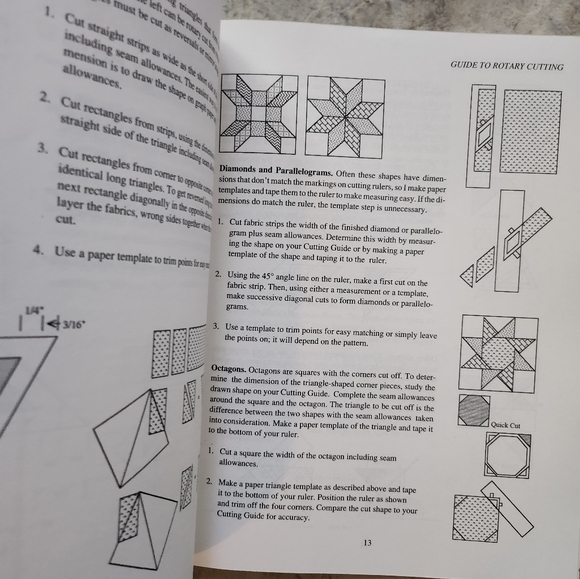 Guide to Rotary Cuttings Marsha McCloskey's - Picture 6 of 7